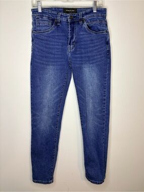 Kenneth Cole Athletic Fit Jeans in Medium Blue Wash 30X30